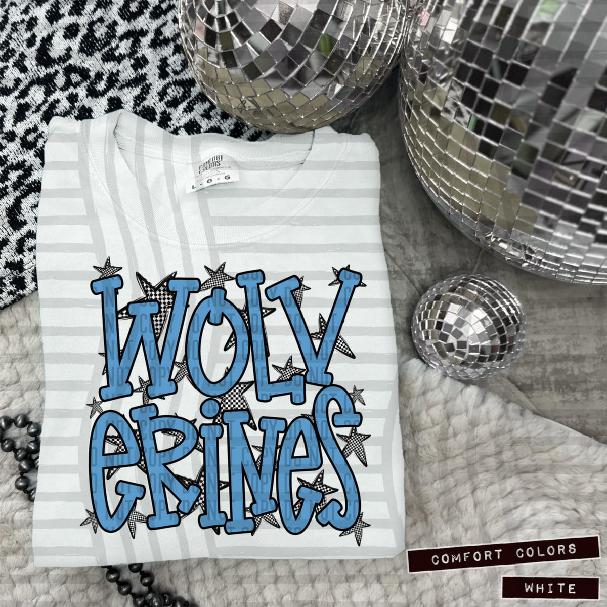 Col Blue Staggered Mascots (Caplinger)