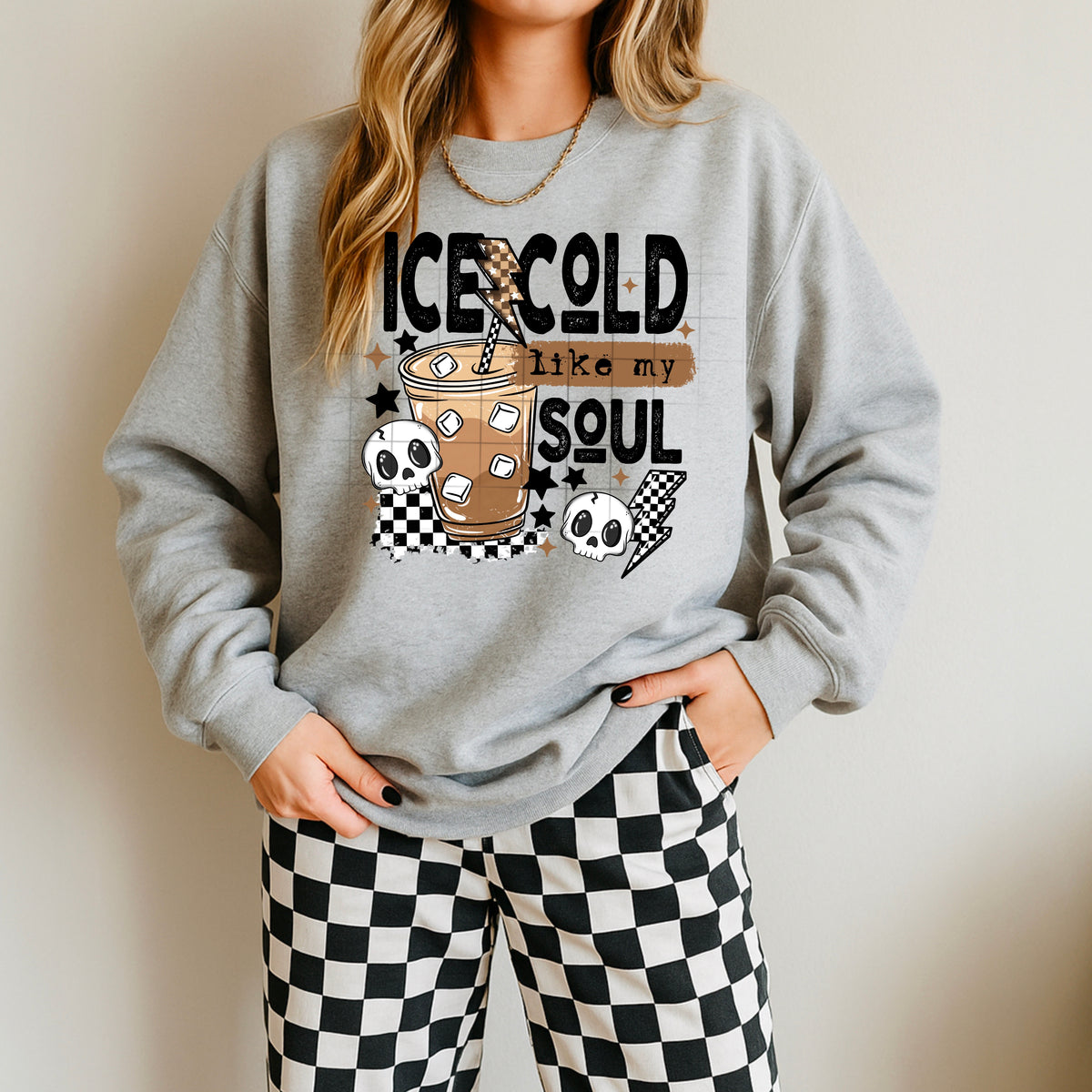 Ice Cold like my Soul BLACK (CSC) DTF Transfer