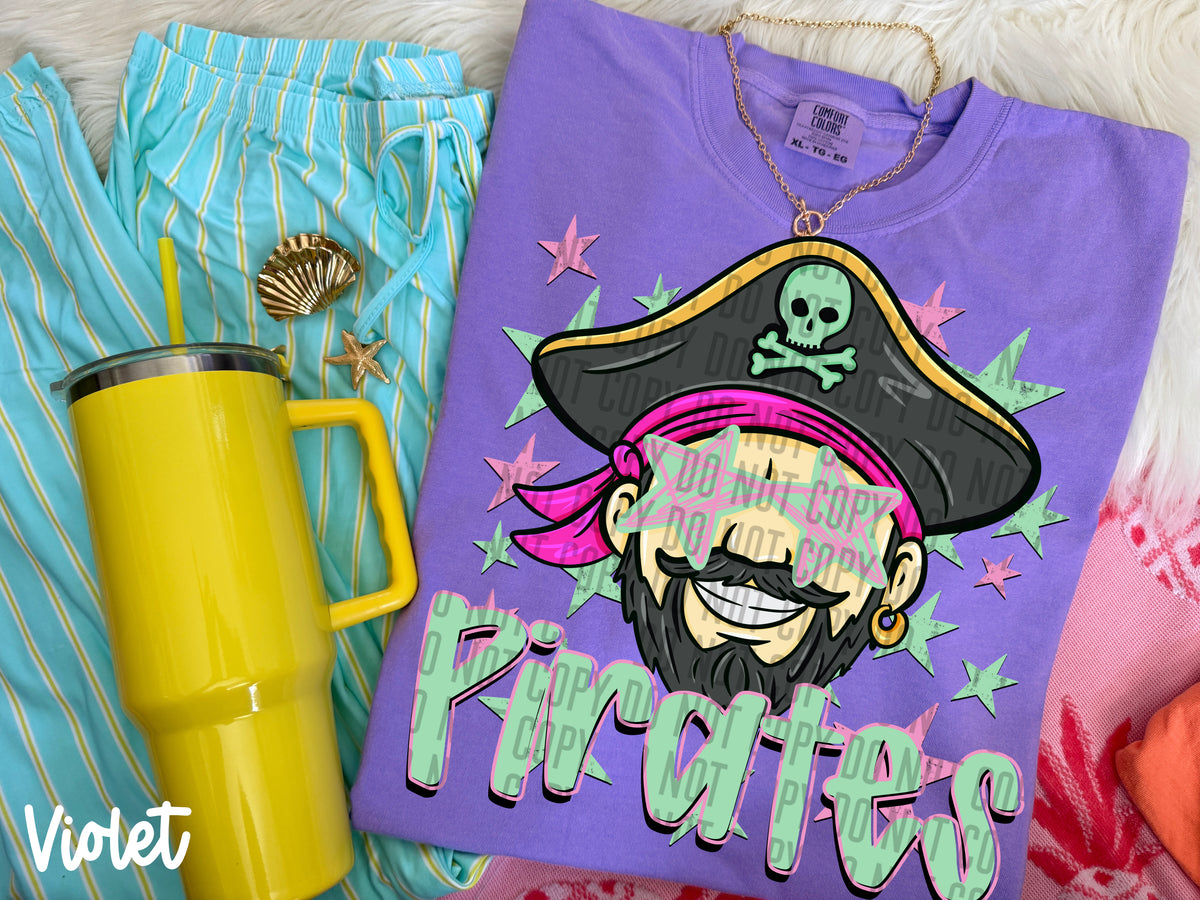 pirates starry eyed (Caplinger) DTF Transfer