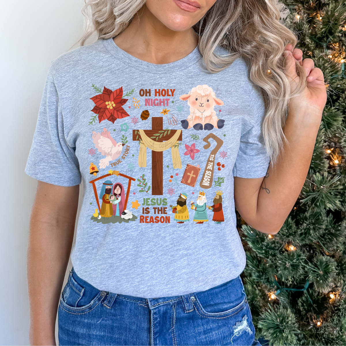Oh Holy Night 68165 DTF Transfers