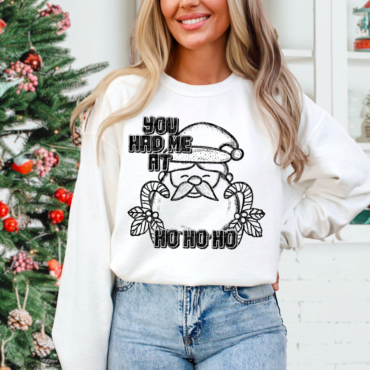 You had me at ho ho ho 103562 DTF transfer