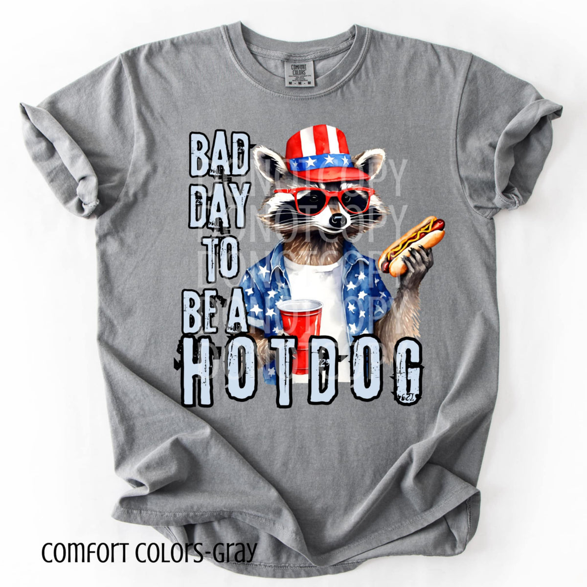 Bad day to be a hotdog (CSG) 103183 DTF transfer