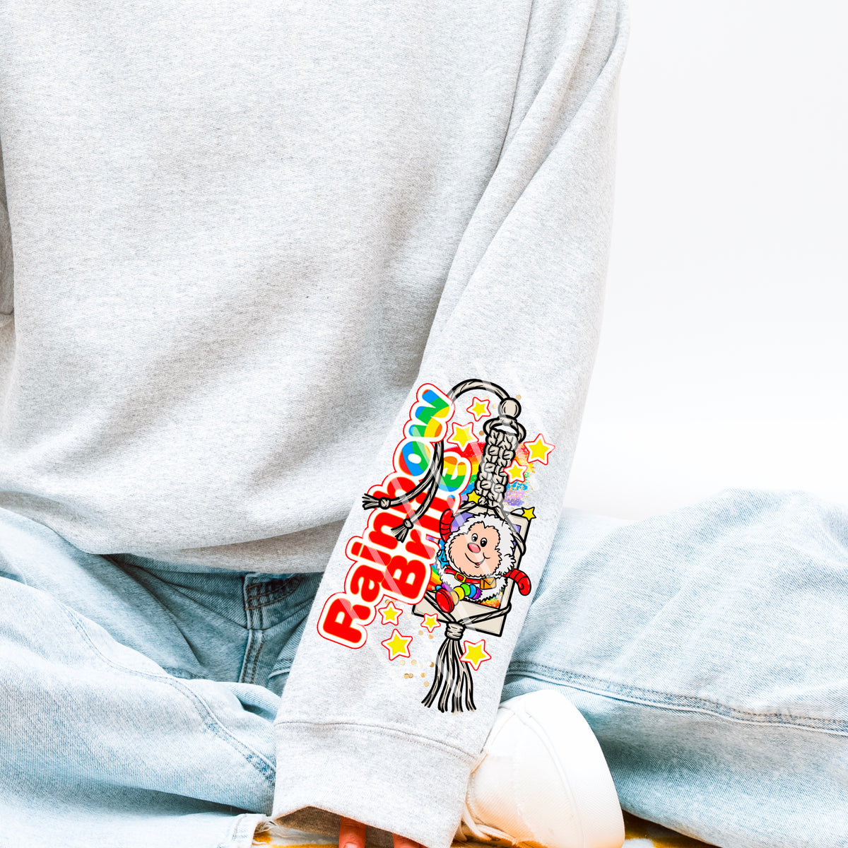 Rainbow (SLEEVE) RENEWED 113786 DTF transfer