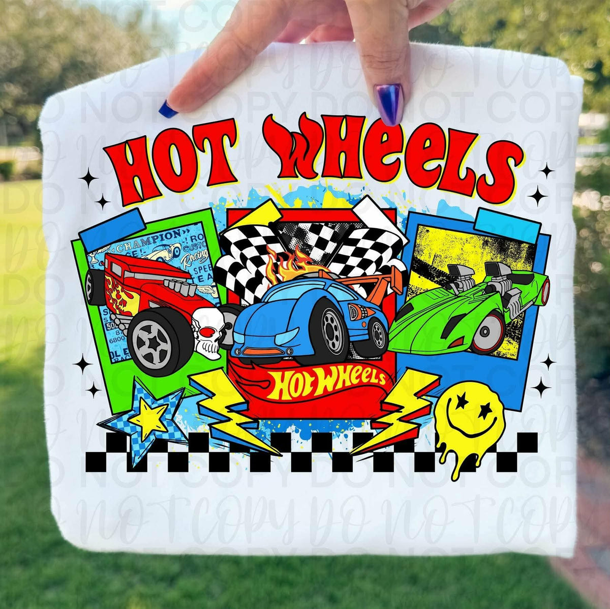 Hot cars DTF Transfer