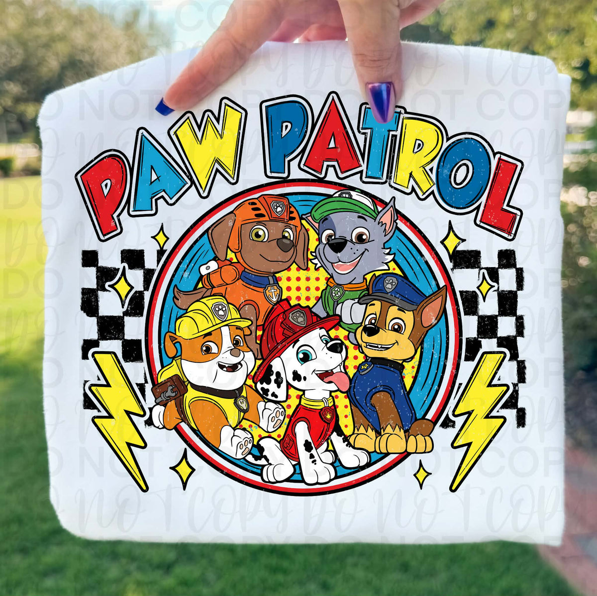 Patrol dogs circle (UAC) DTF Transfer