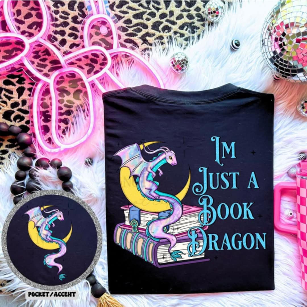 Book dragon pocket (ABD) 95962 DTF transfer