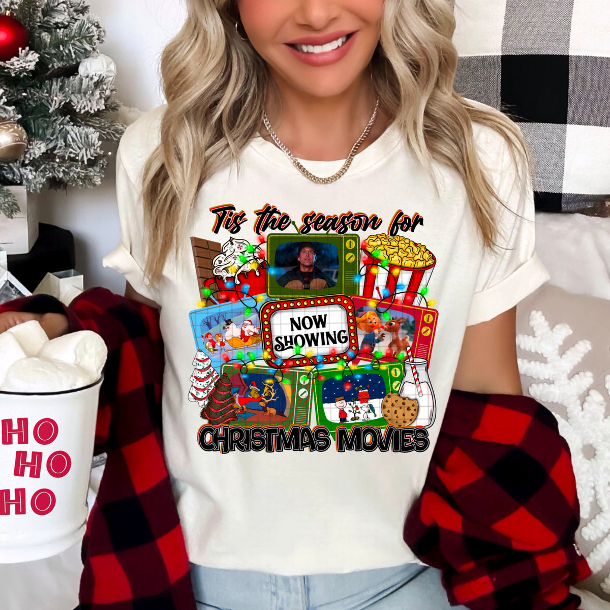 The the Season to watch Christmas Movies (DDD) 117489 DTF transfer