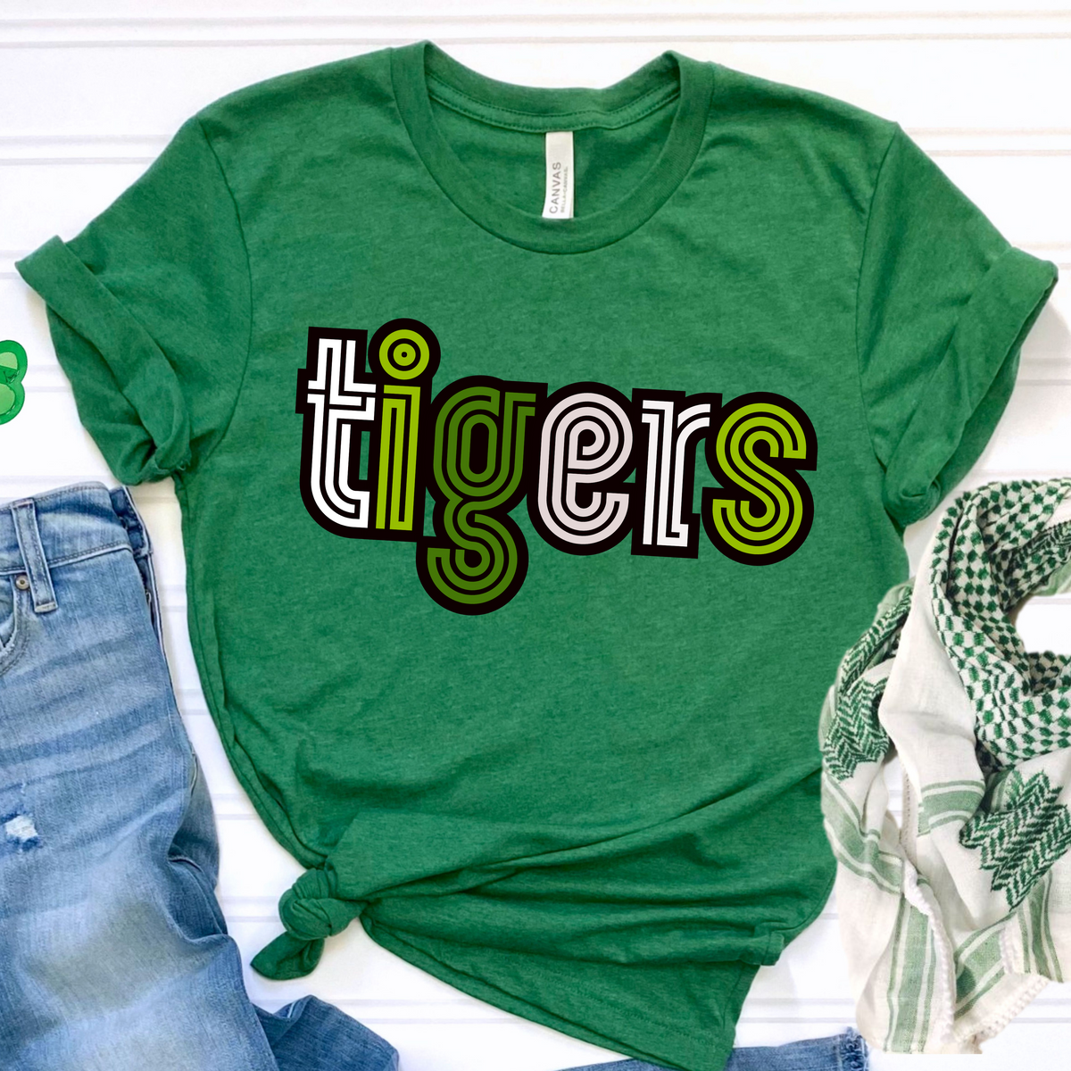 Tigers st patty day (CITY) DTF transfer