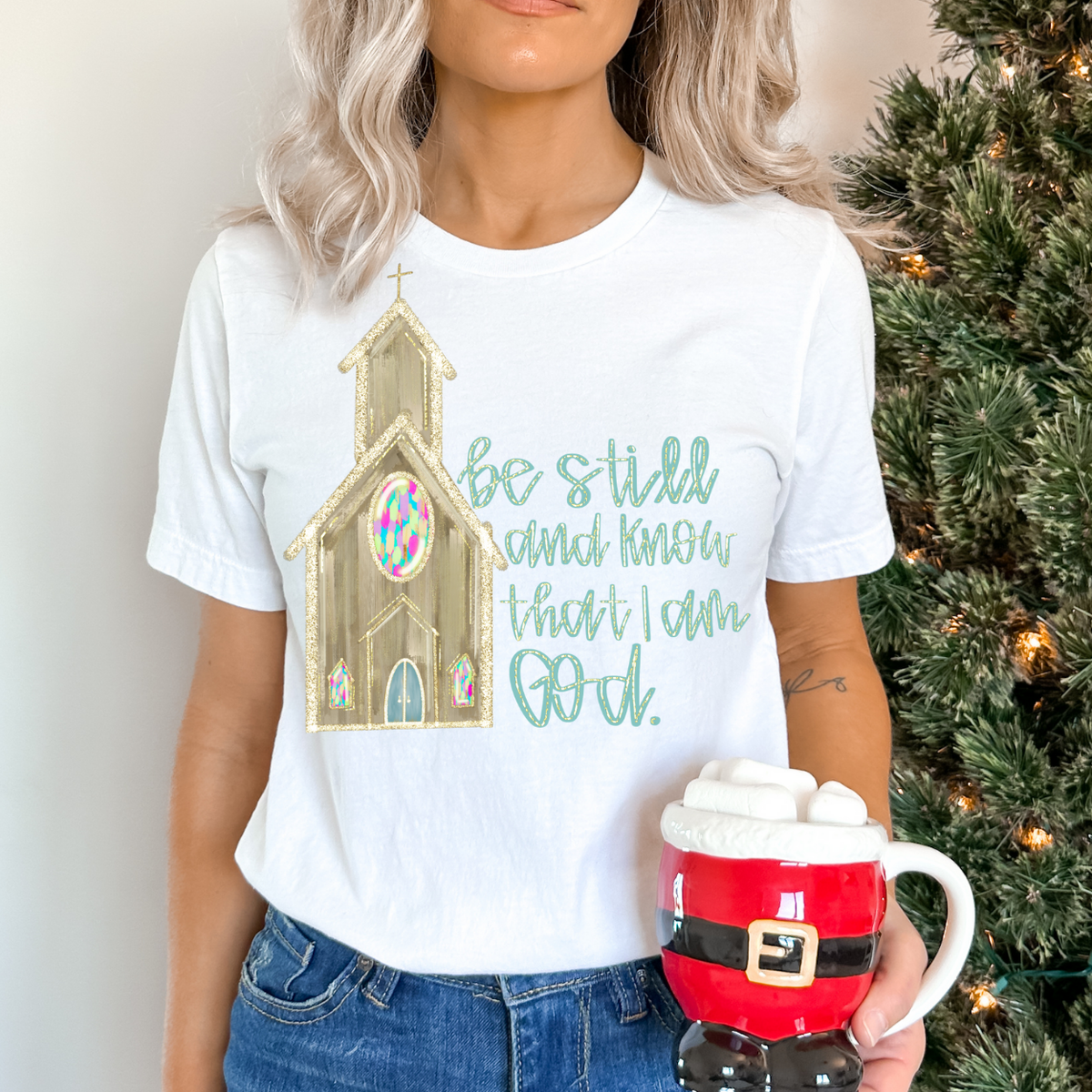 Be Still And Know That I Am God DTF Transfer
