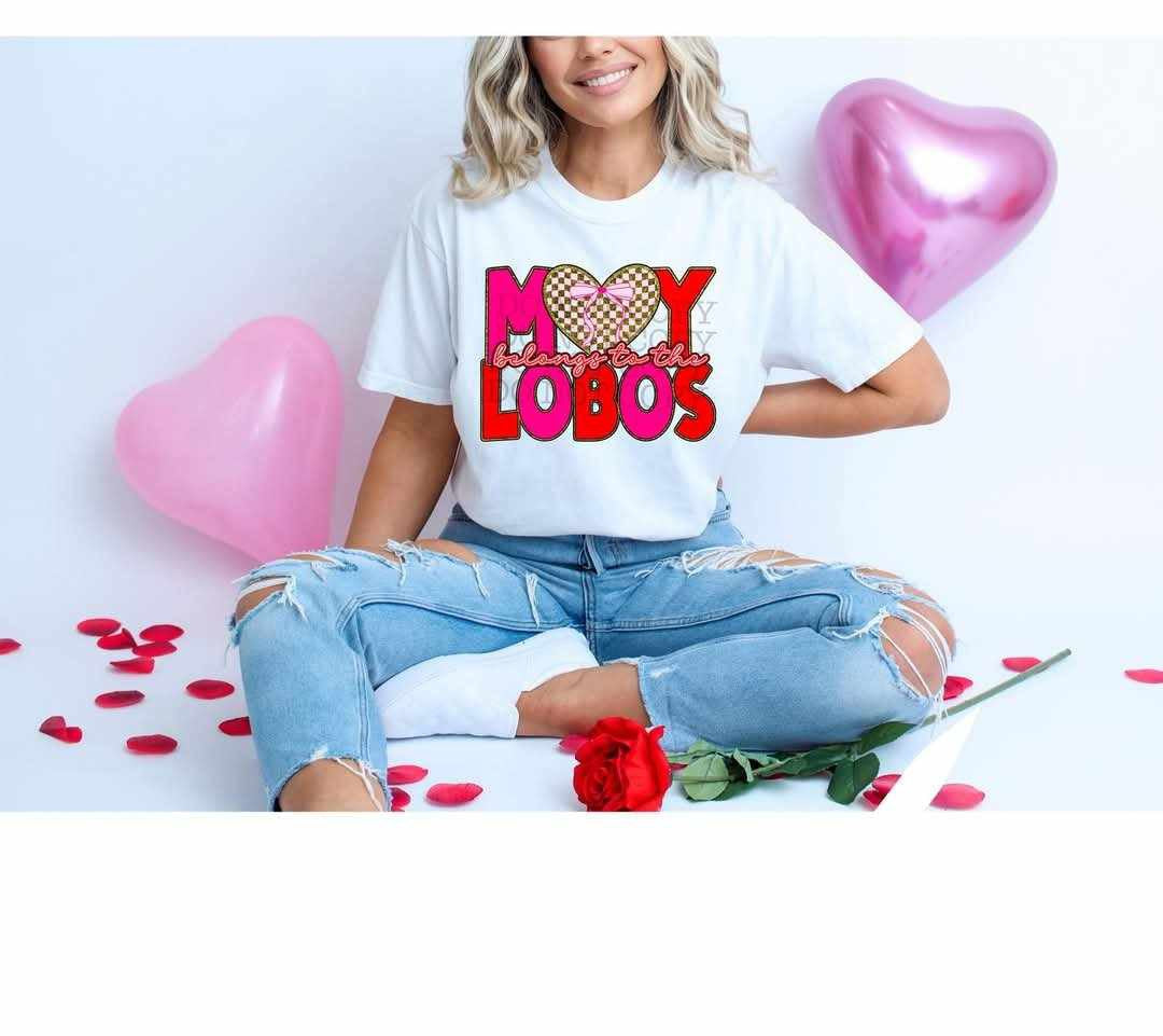 My heart belongs to the lobos (C’s) 79793 DTF transfer