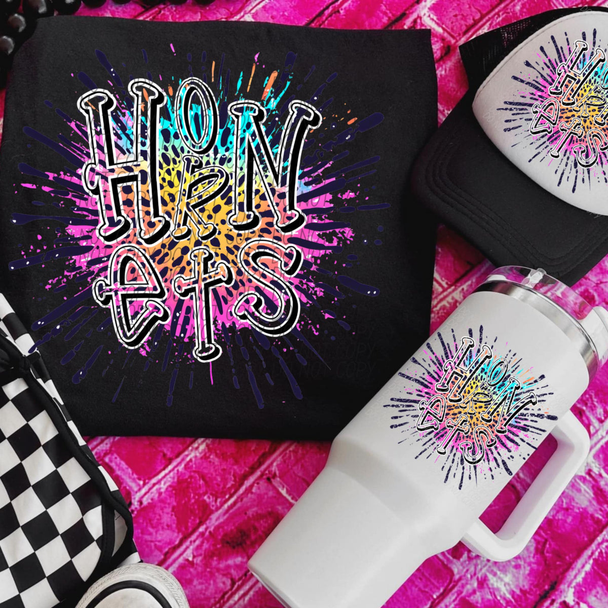 Colorful Burst Mascots (City)