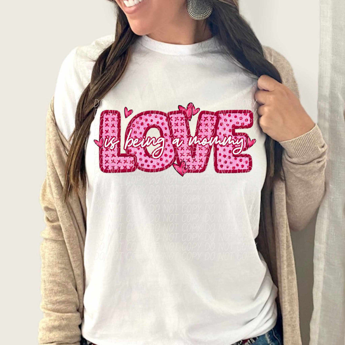 Love is being a mommy (CITY) 79162 DTF transfer