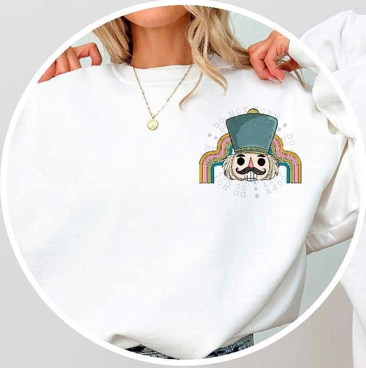 Nuts around Christmas pocket 62662 DTF transfer