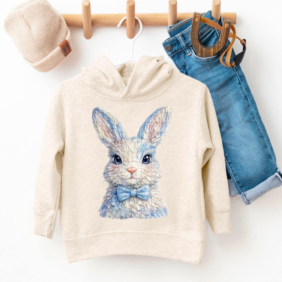 Faux painted bunny boy (SDD) DTF Transfer