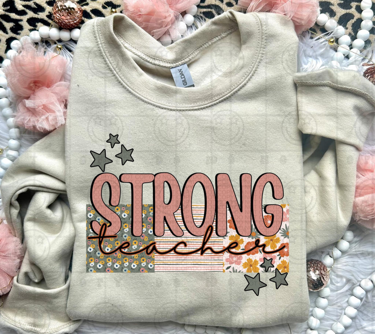 Strong teacher (HW) 93296 DTF transfer