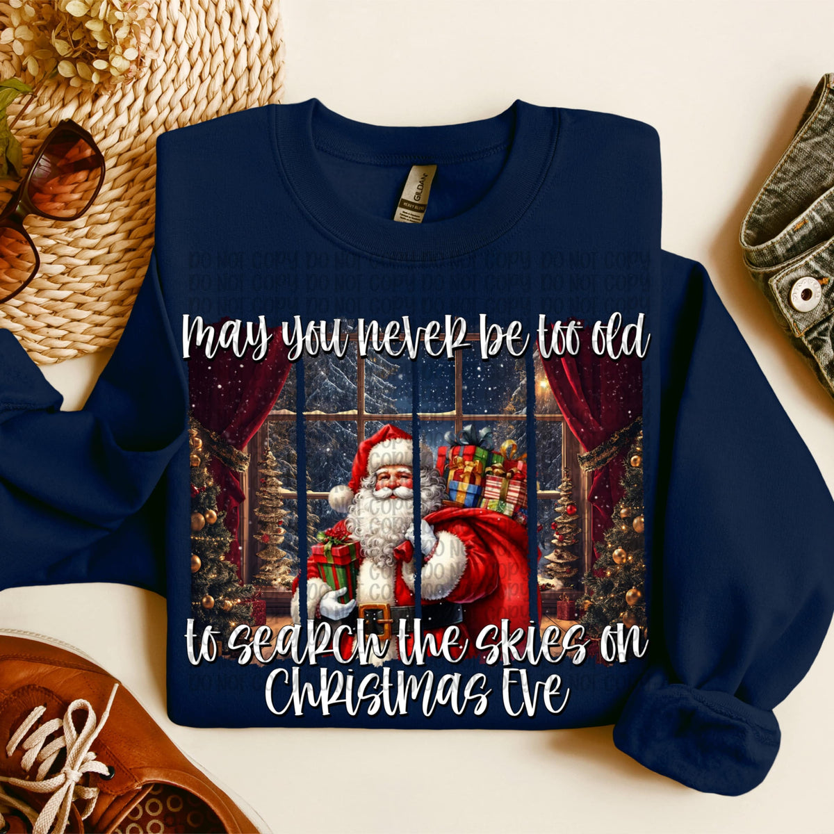 Search the Skies on Christmas Eve (VP) DTF Transfer