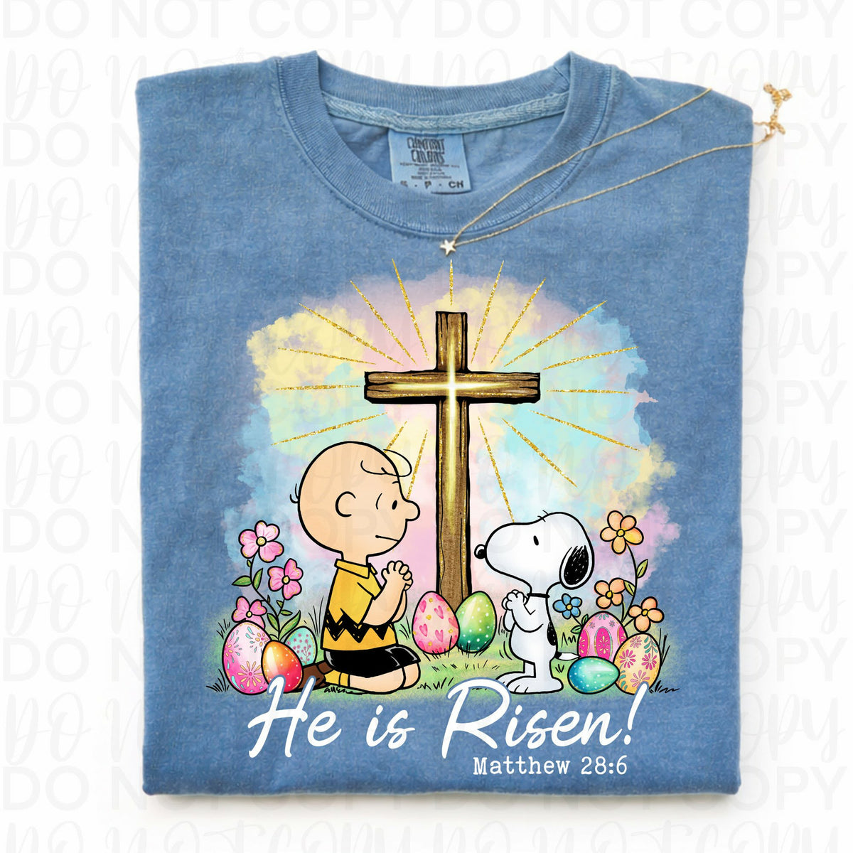He is risen peanut Sunday special DTF transfer
