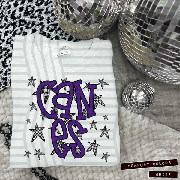 Purple Staggered Mascots (Caplinger)