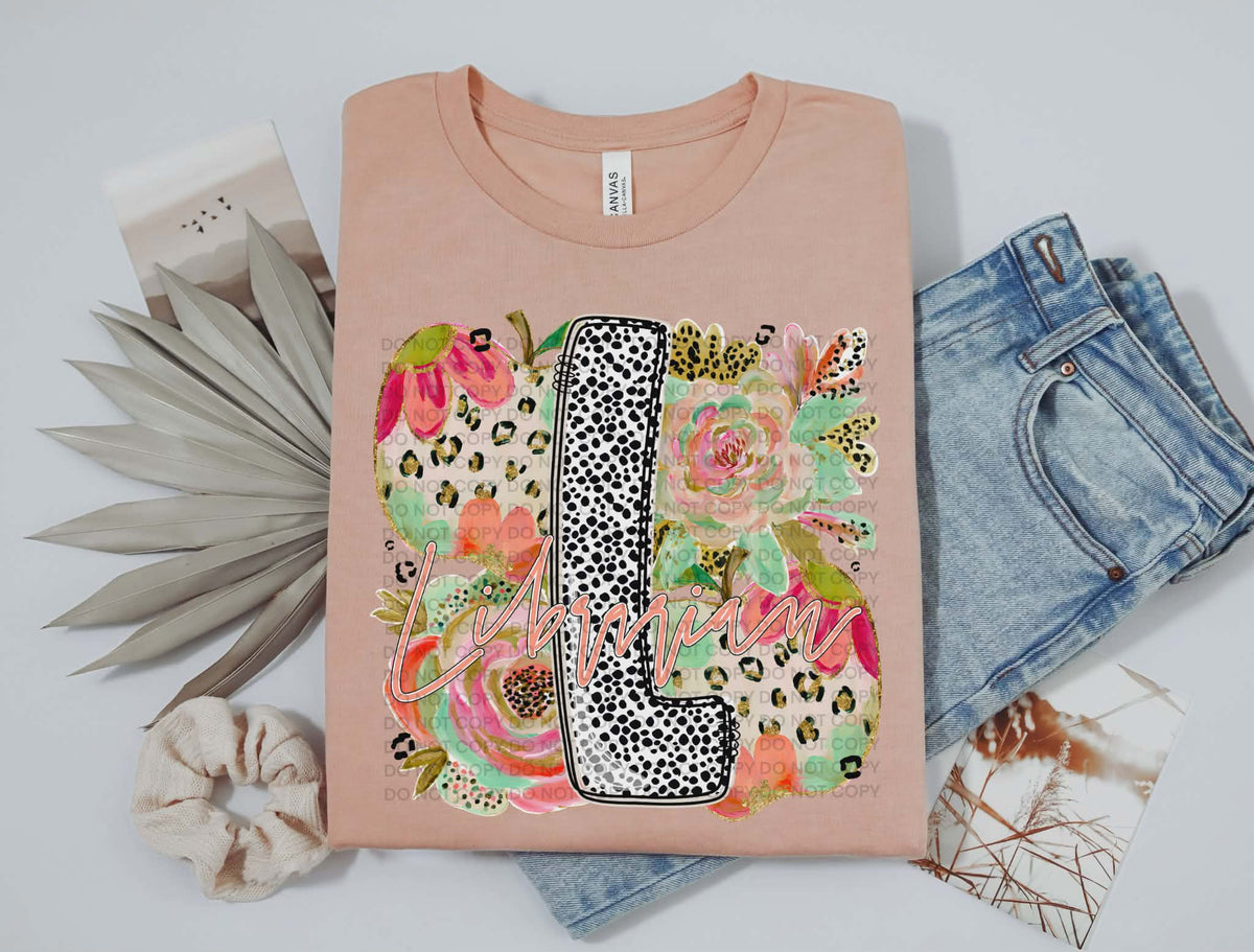 Librarian (polka dots) (Scg) DTF Transfer