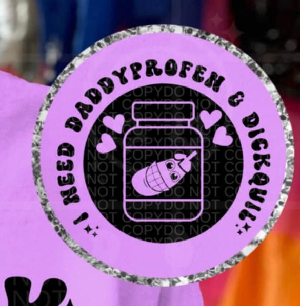 I need daddyprofen & dickquil pocket (HW) 95755 DTF transfer