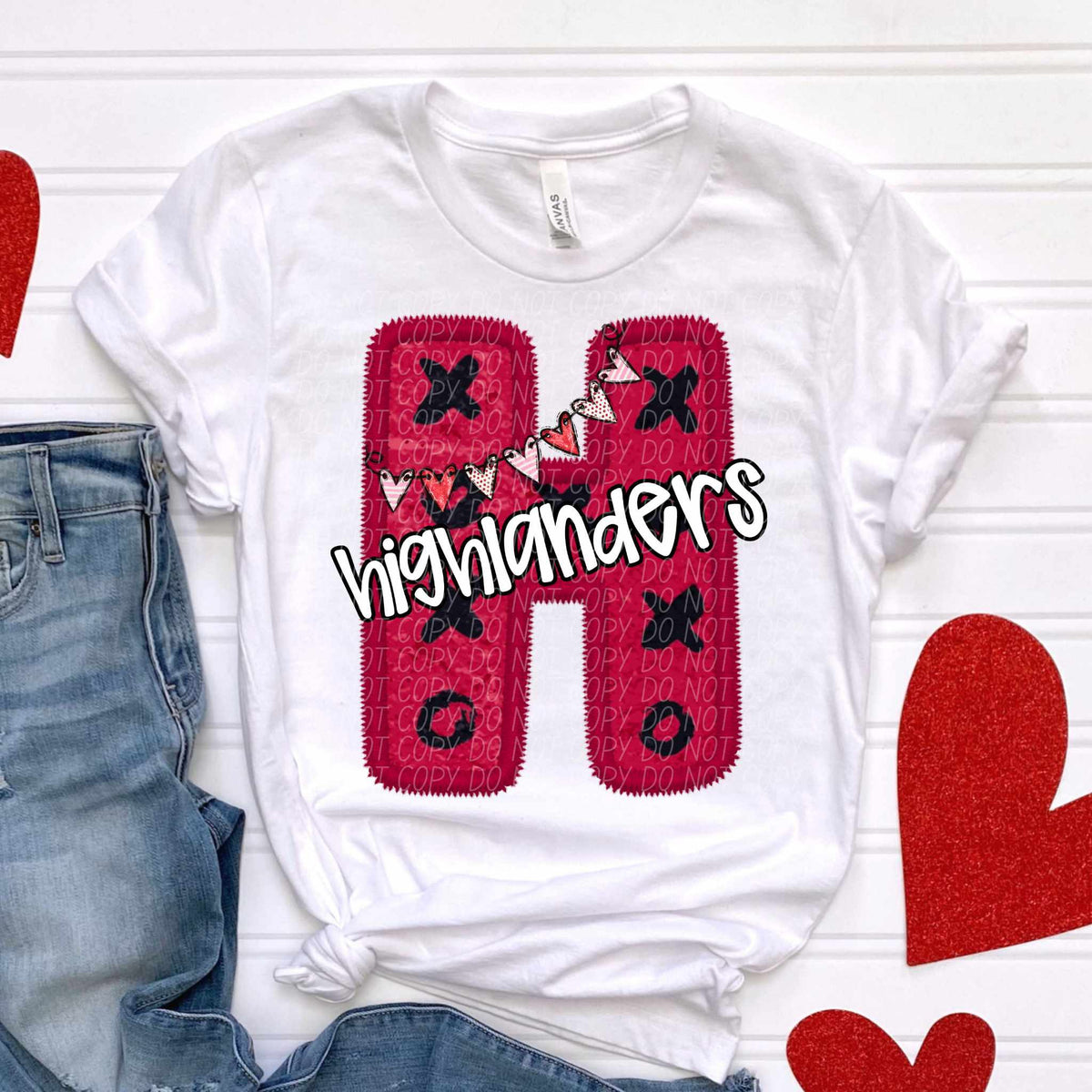 H highlanders valentine (CITY) 79063 DTF transfer