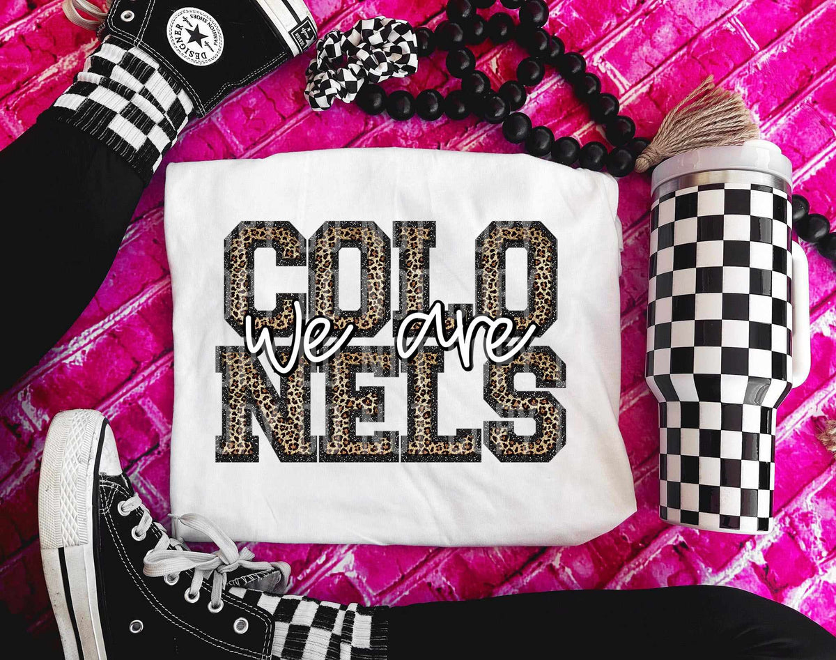 We are colonels leopard filled (caplinger) 70983 DTF transfer