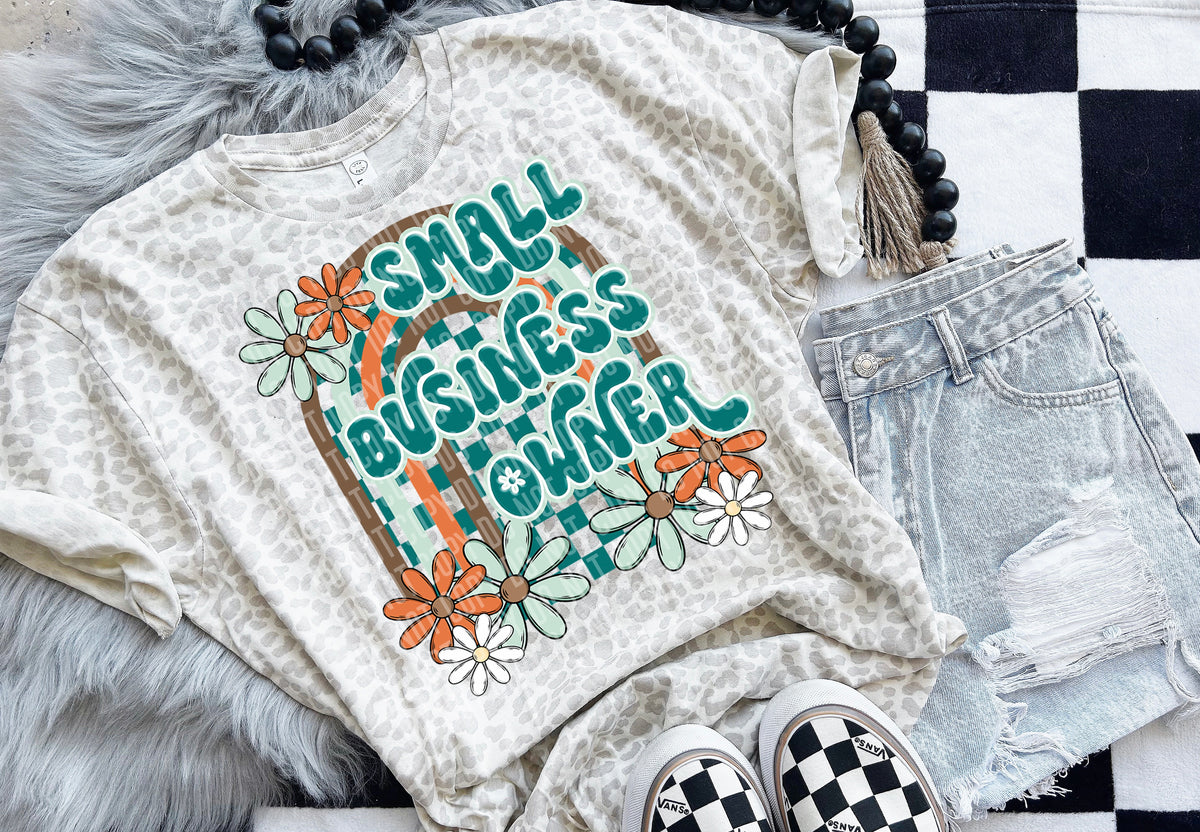 Small Business Owner Floral Arch 49523 DTF transfers