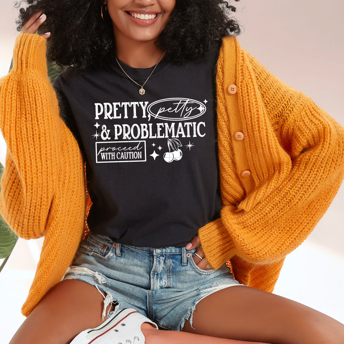 Petty and Problematic WHITE (CSC) DTF Transfer
