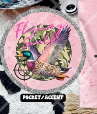 Flying south pocket (Crafti) 103237 DTF transfer