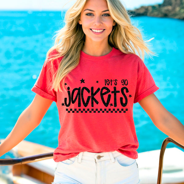 Let’s go jackets BLACK 95618 DTF transfer