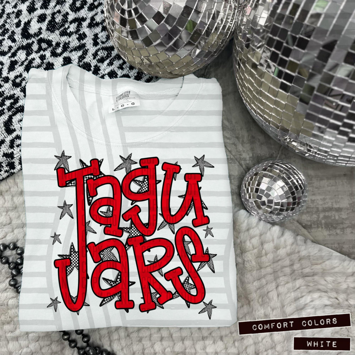 Red Staggered Mascots (Caplinger)