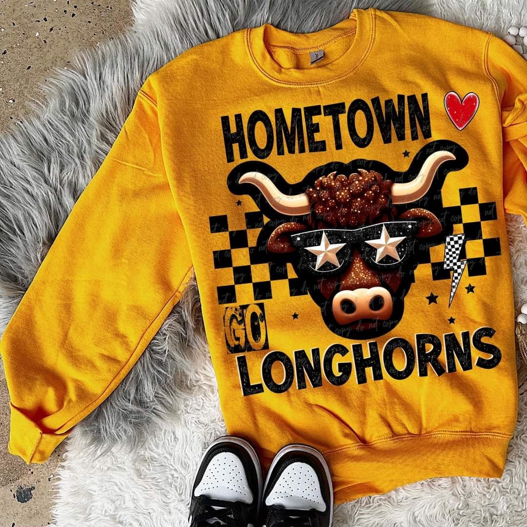 Hometown longhorns (VIRGO) 55705 DTF transfer