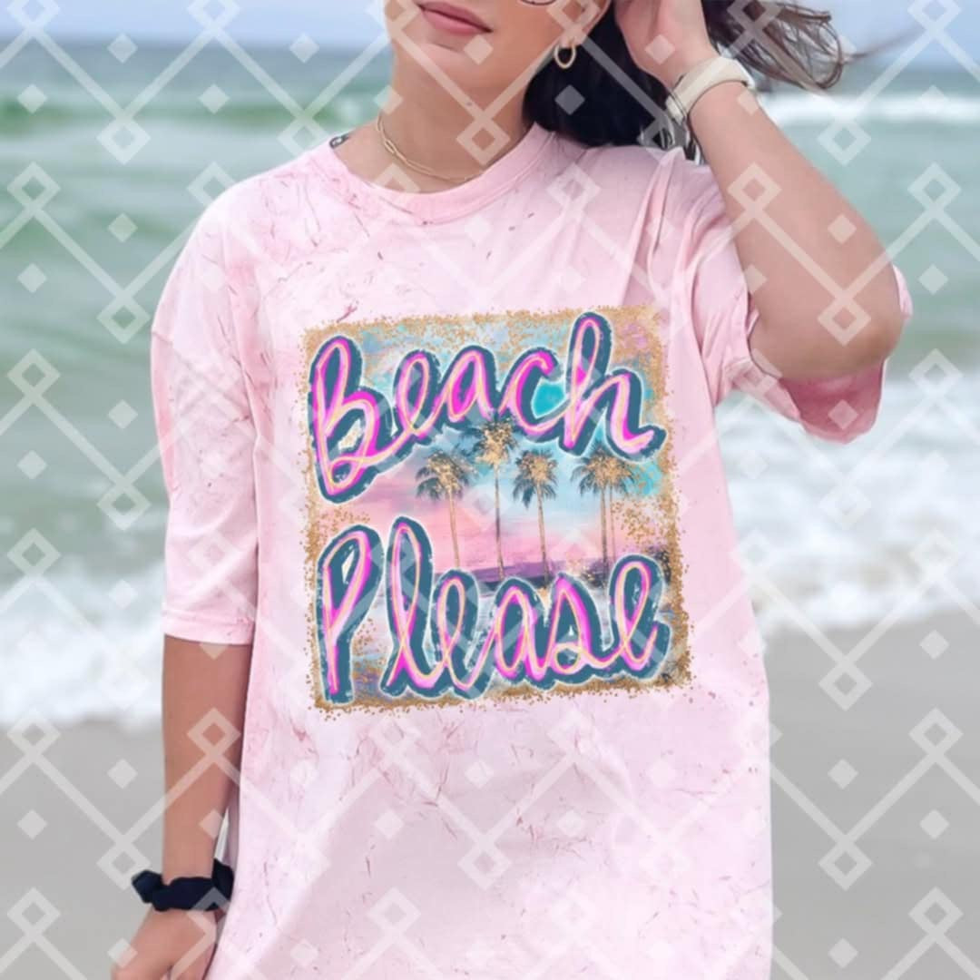Beach please (Crafti) 103233 DTF transfer