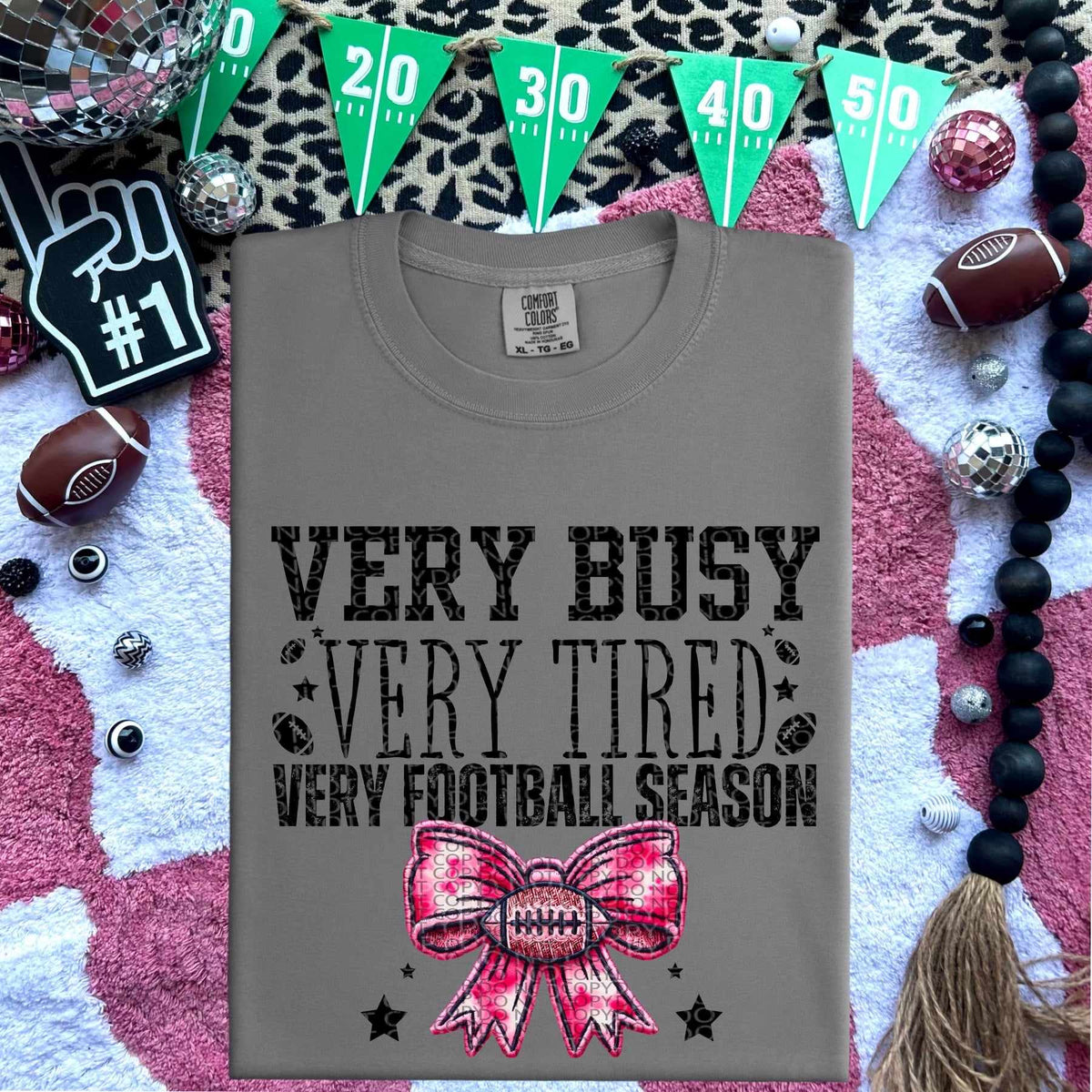 Very busy very tired very football season (HW) 60063 DTF transfer