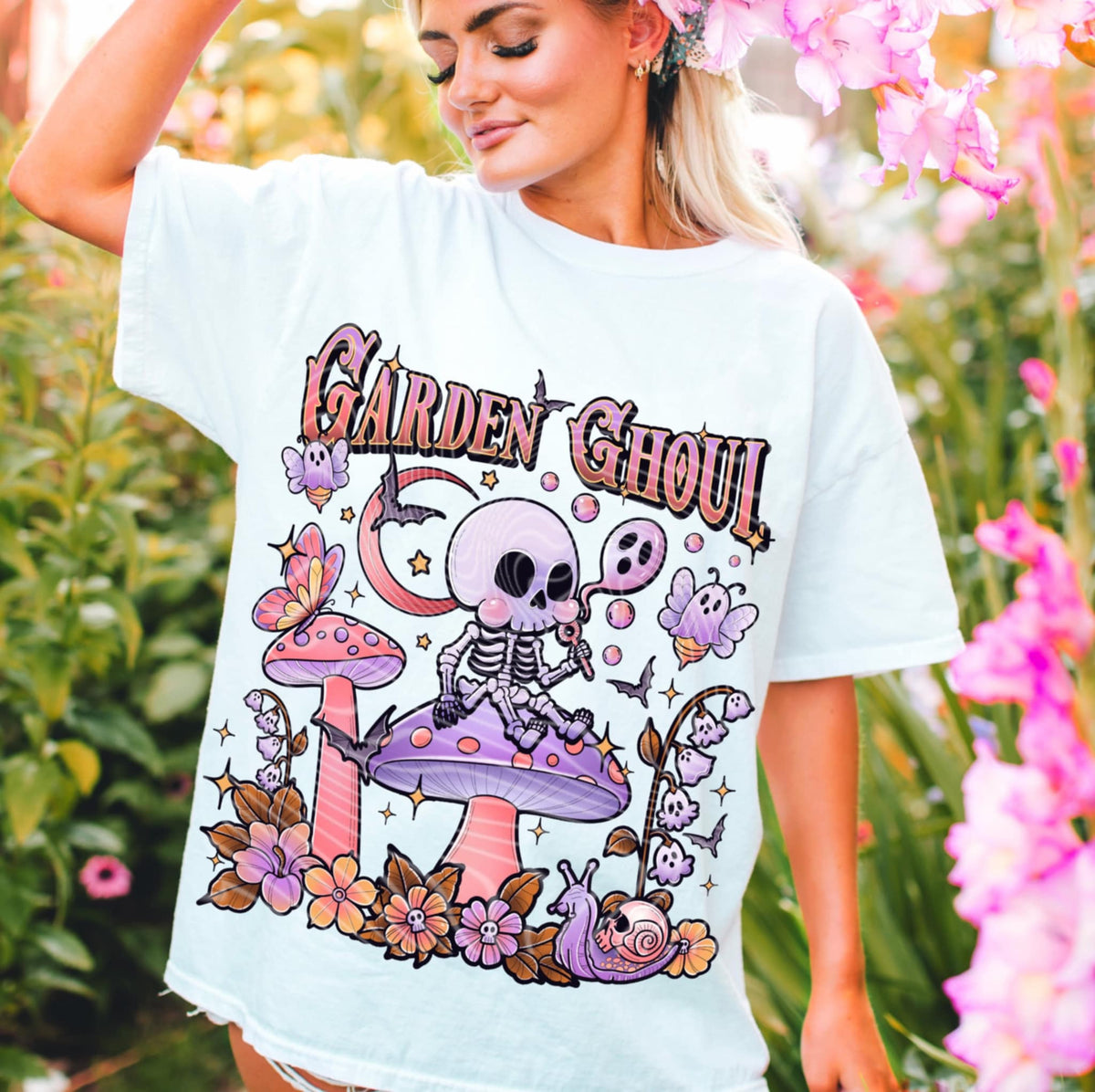 Garden Ghoul DTF transfer