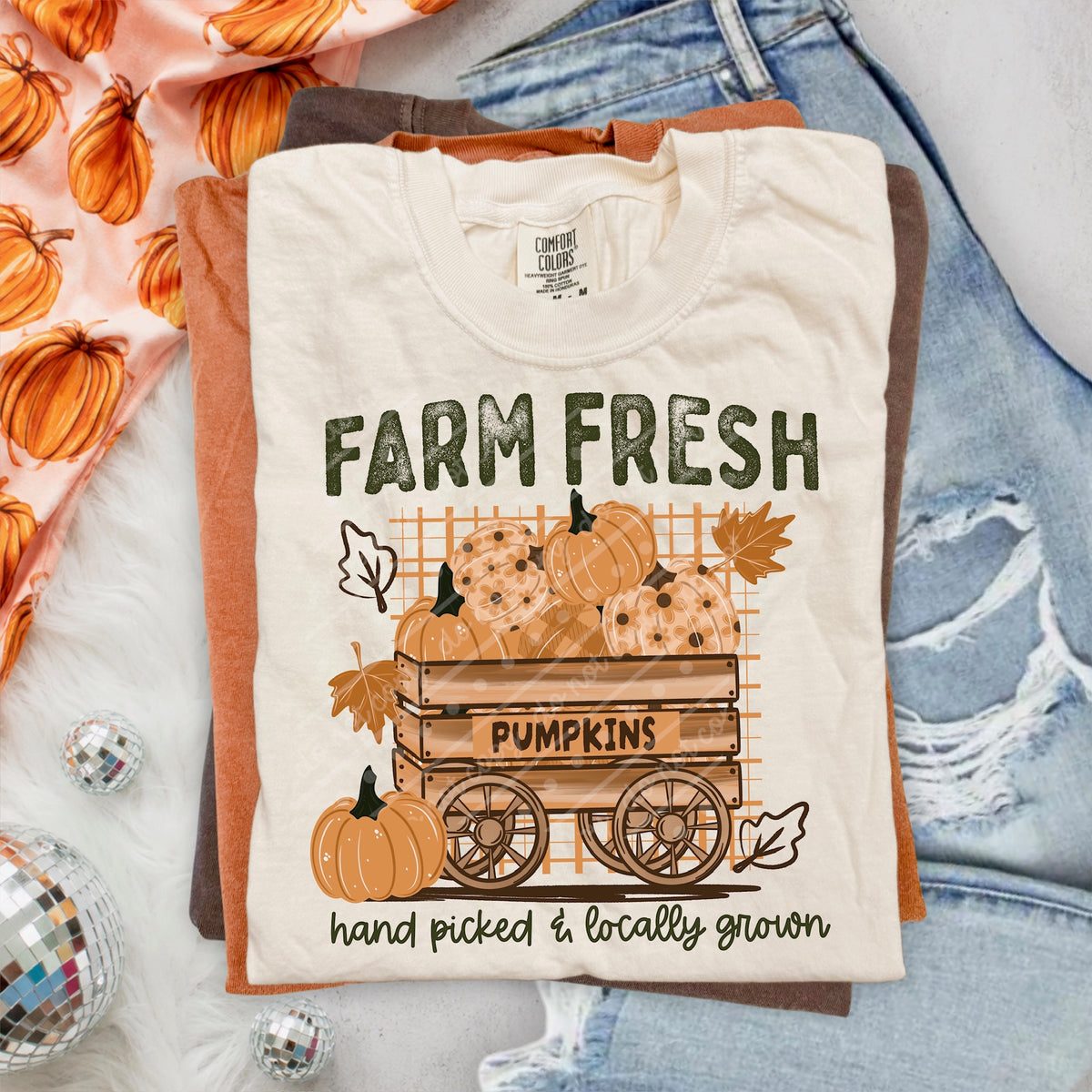 Farm Fresh Pumpkins (exclusive) DTF Transfer