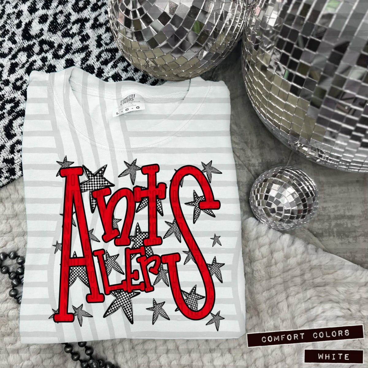 Red Staggered Mascots (Caplinger)