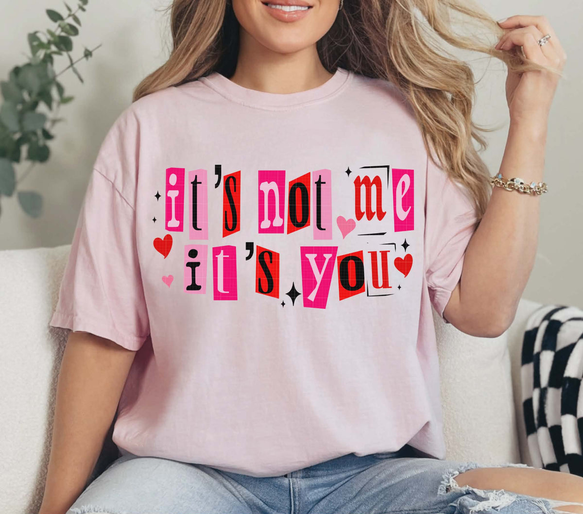 It’s not me it’s you (Linda) DTF transfer