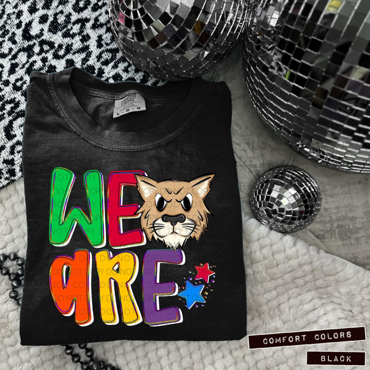 We are wildcats (Caplinger) 100789 DTF transfer