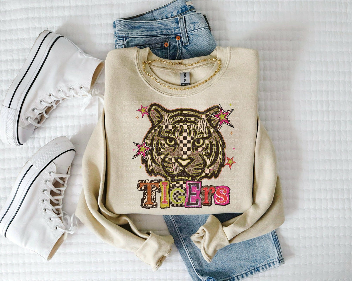 Tigers magazine font (SCG) DTF Transfer