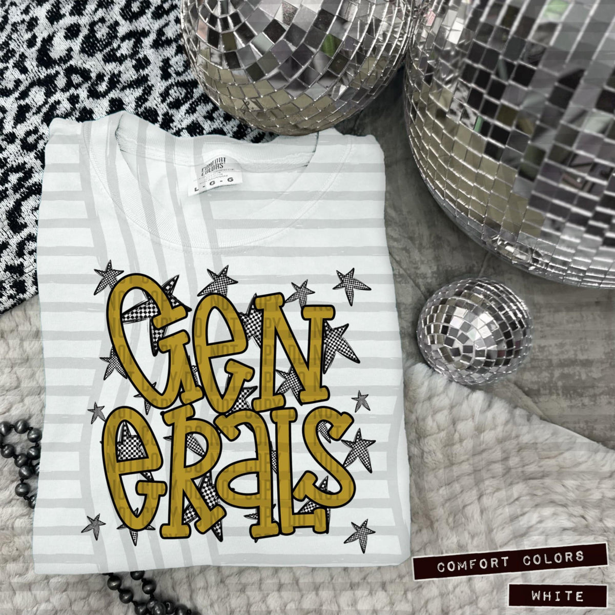 Gold Staggered Mascots (Caplinger)