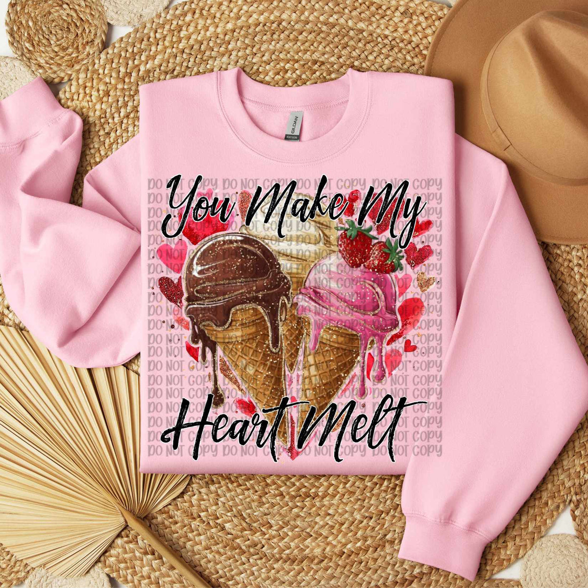 You make my heart melt (VP) 84033 DTF transfer