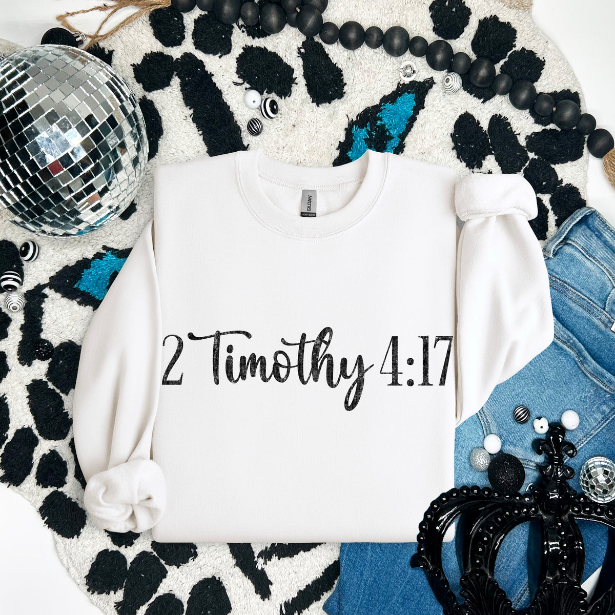 2 Timothy 4:17 91693 DTF transfer