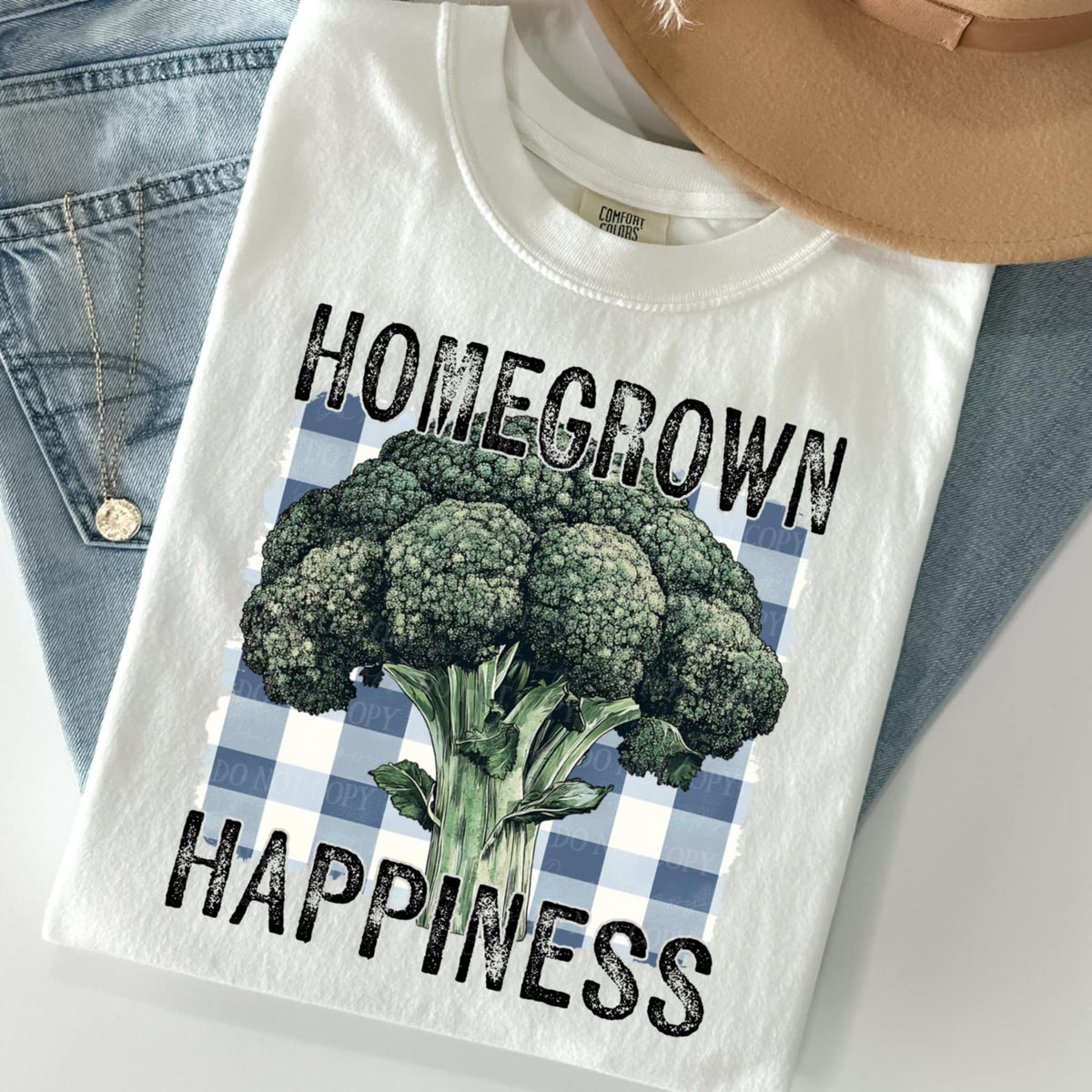 Homegrown happiness broccoli (TTD) 94364 DTF transfer