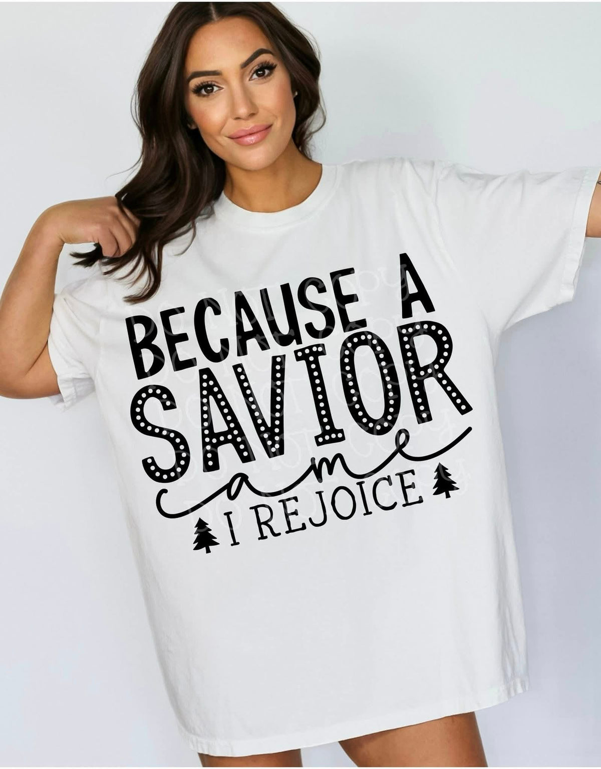 Because a Savior Came (C’s) DTF TRANSFER