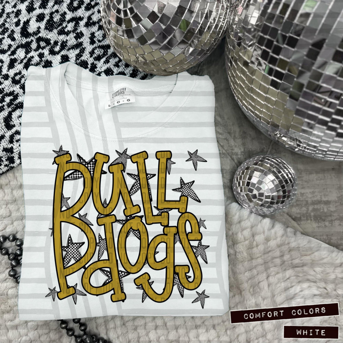 Gold Staggered Mascots (Caplinger)