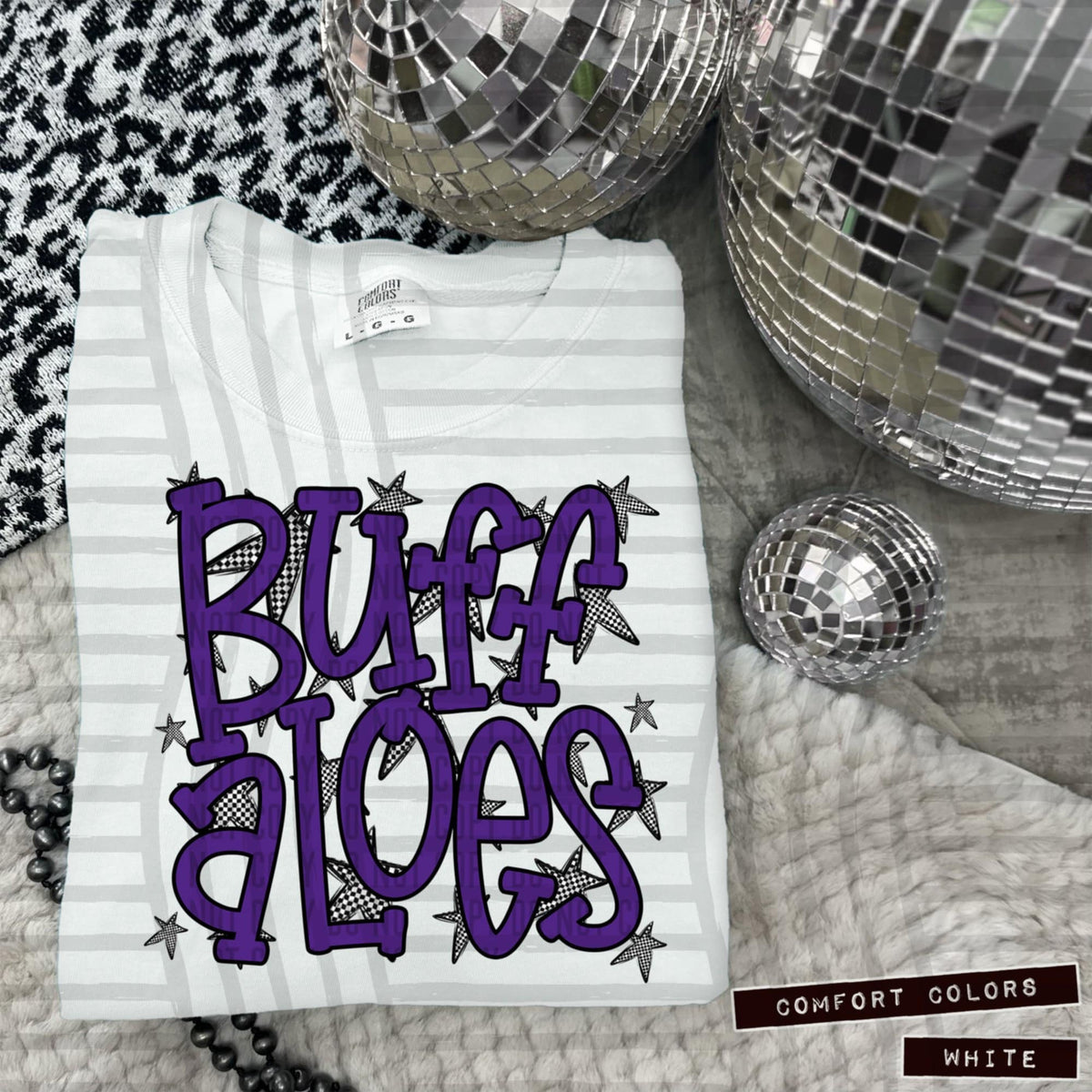 Purple Staggered Mascots (Caplinger)