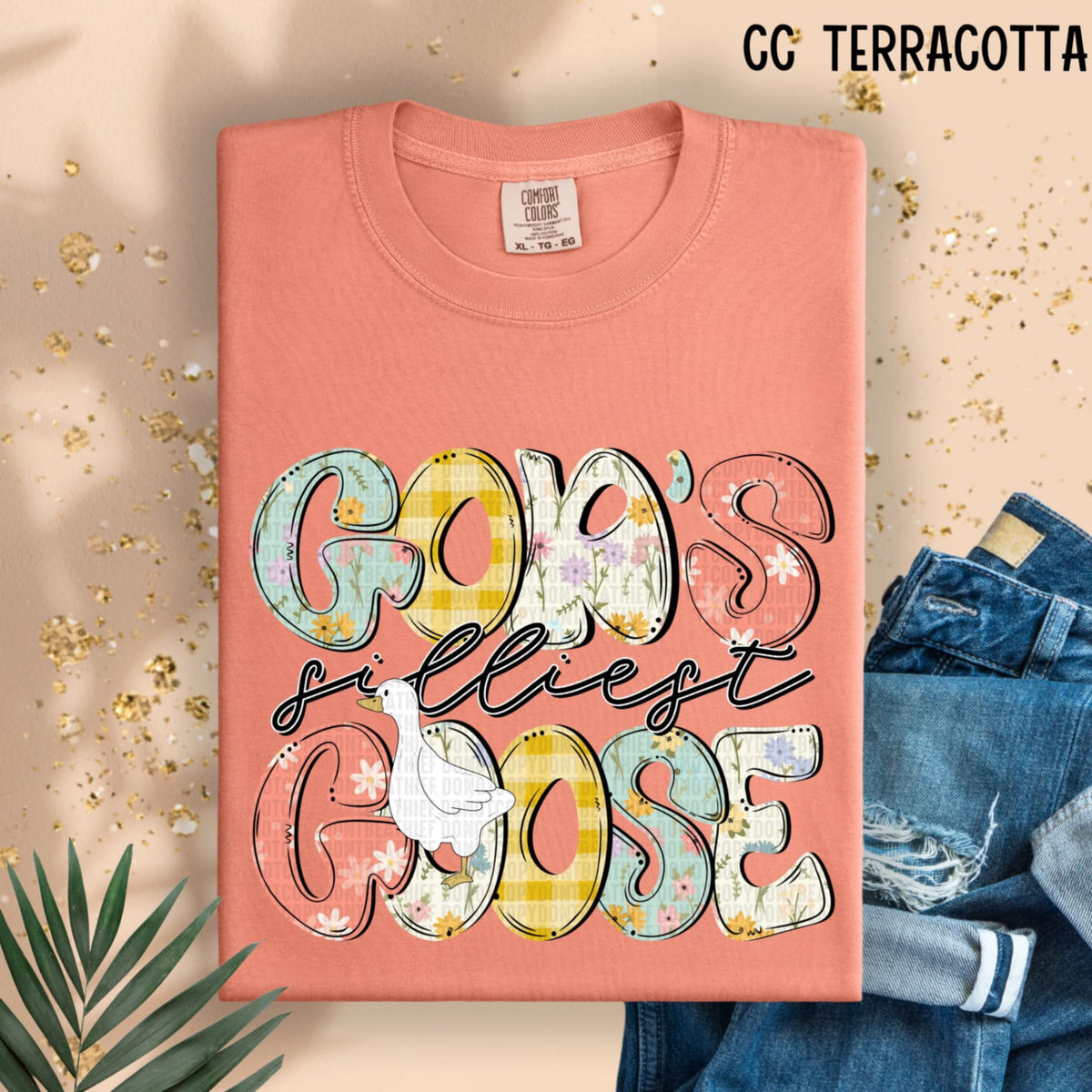 Gods silliest goose (SDD) 94392 DTF transfer