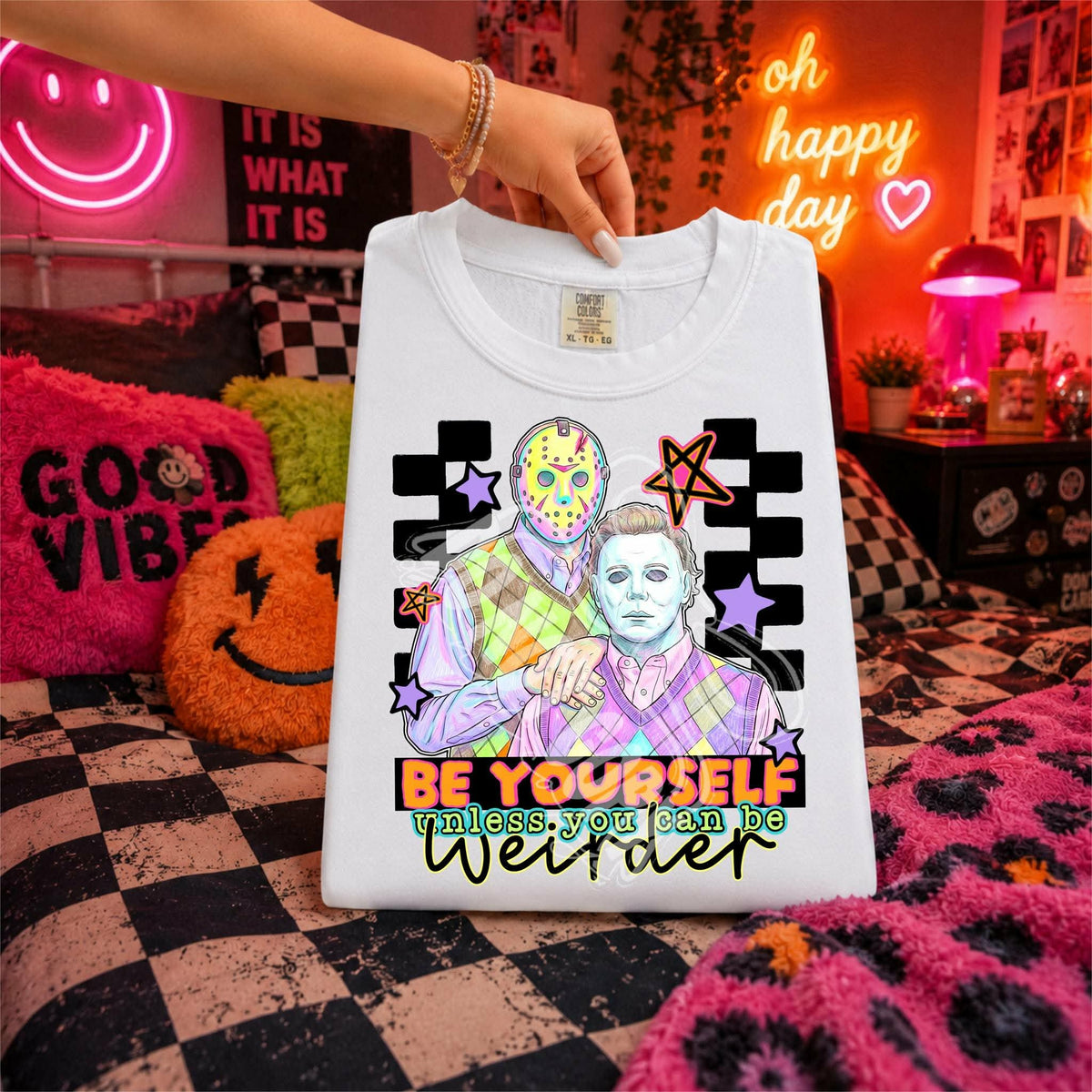 Be yourself unless you can be weirder Sunday Special DTF transfer