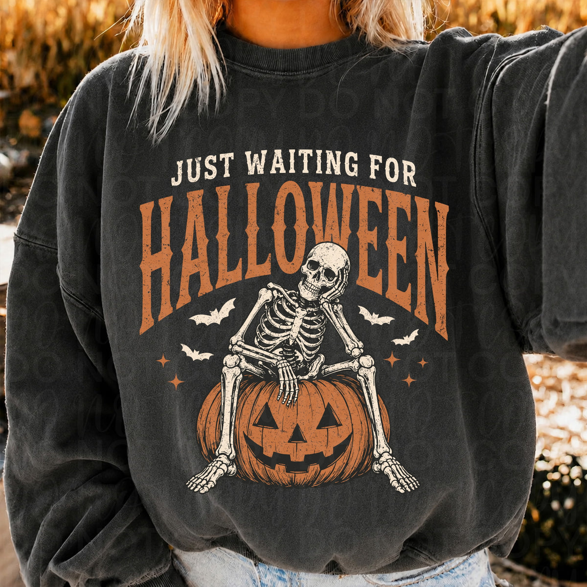 Just waiting for halloween Sunday Special DTF transfer